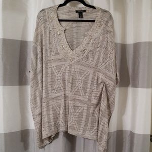 White House Black Market tunic top medium